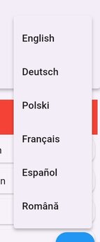 Sprachenauswahl