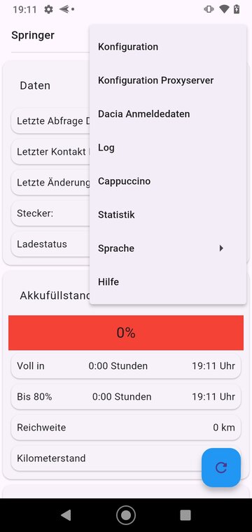 Hauptmenü