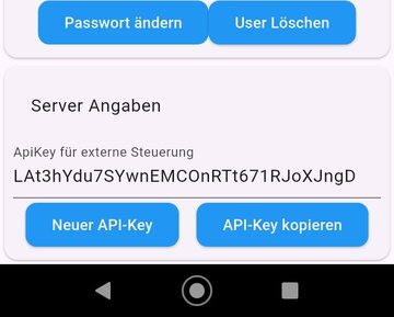 Proxyserver Einrichtung-Remotesteuerung